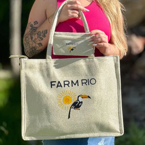 Farm Bolsa praia + Porta moeda Grátis